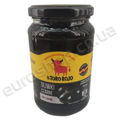 Оливки чорні без кісточки El Toro Rojo 340 г 6263491 фото Деліціо фуд