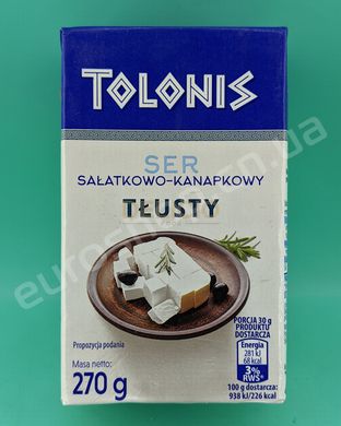Сир Tolonis - Tlusty 270 г 6261836 фото Деліціо фуд