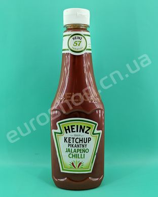 Кетчуп Heinz - Jalapeno Chilli 570 г 6261920 фото Деліціо фуд