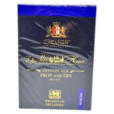Чай чорний Chelton Ceylon Tea FBOP with Tips 100г 6264655 фото Деліціо фуд