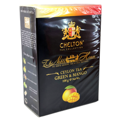 Чай Chelton Ceylon Tea Green & Mango 100г 6269255 фото Деліціо фуд