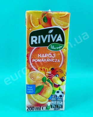 Сік Riviva - Апельсин - 200 мл 6263695 фото Деліціо фуд