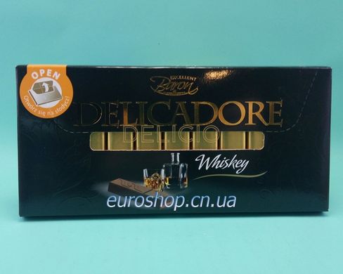 Шоколад молочний Delicadore Baron Whiskey - Віски 200 г 6260333 фото Деліціо фуд