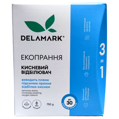 Відбілювач кисневий DELAMARK 3в1 екологічний 750г Україна 4191 фото Деліціо фуд