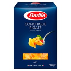 Макарони Barilla - Conchiglie Rigate №93 500 г 6260718 фото Деліціо фуд