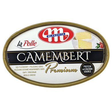 Сир Mlekovita La Polle Camembert Premium 180 г 6262575 фото Деліціо фуд