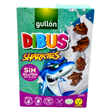 Печиво GULLON Dibus Sharkies 250 г 6263392 фото Деліціо фуд