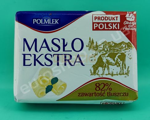 Масло Polmlek Maslo Ekstra 82% 200 г 6262573 фото Деліціо фуд