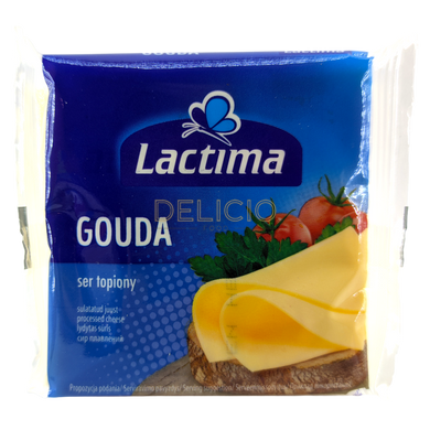 Сир тостовий Lactima Gouda 130 г 6260893 фото Деліціо фуд