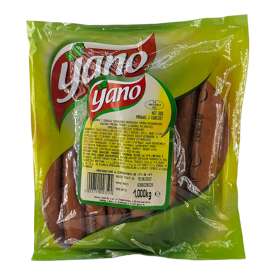 Сосиски курячі Yano 1 кг Термін 12.05 6262165 фото Деліціо фуд