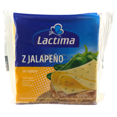 Сир тостовий Lactima z Jalapeno 130 г 6262338 фото Деліціо фуд