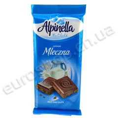 Молочний шоколад Alpinella Mleczna 100 г