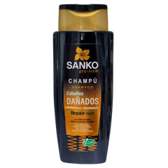 Шампунь SANKO Danados для пошкодженого волосся 400мл 007232 фото Деліціо фуд