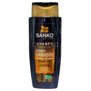 Шампунь SANKO Danados для пошкодженого волосся 400мл 007232 фото Деліціо фуд