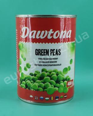 Горошок консервований Dawtona Green Peas 400 г