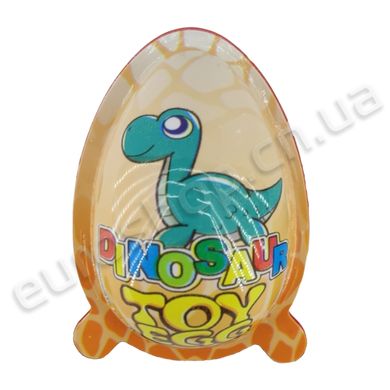 Яйцо сюрприз "DINOSAUR" с шариками печенья в глазури 8 г 1 шт