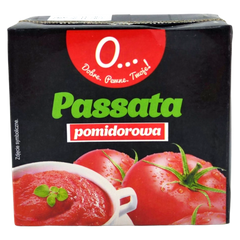 Томатна паста O... Passata Pomidorowa 500 г 6269252 фото Деліціо фуд