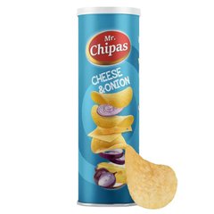 Чіпси Mr. Chipas Cheese and onion 160г (Тубус) 6269777 фото Деліціо фуд