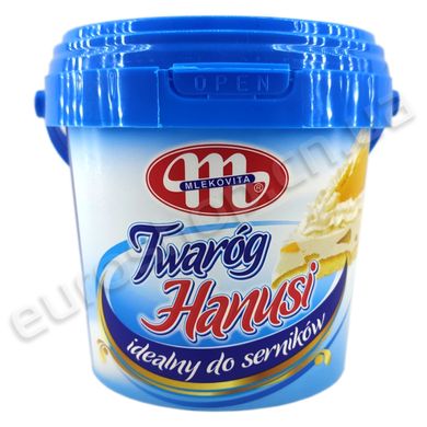 Сир кисломолочний Mlekovita Twarog Hanusi 6.5% 500 г