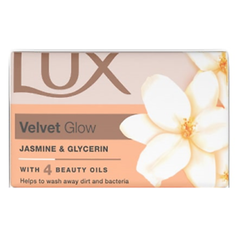 Мило з гліцеріном Lux Velvet Glow - Jasmine & Glycerin 90 г (Греція) 008182 фото Деліціо фуд