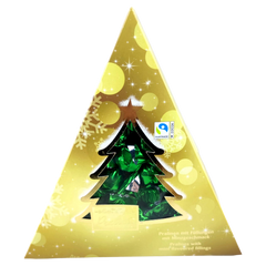Цукерки Maitre Truffout Різдвяна ялинка, праліне з м'ятним кремом 148г 6264617 фото Деліціо фуд