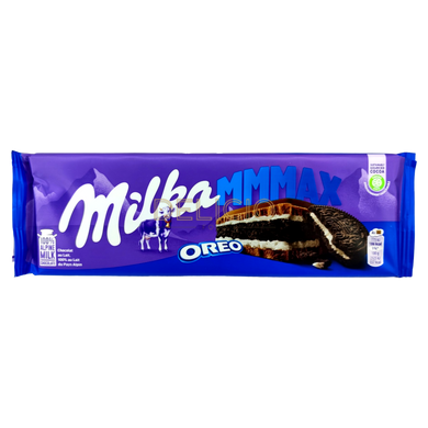 Альпійський молочний шоколад Milka Oreo 300 г 6259541 фото Деліціо фуд