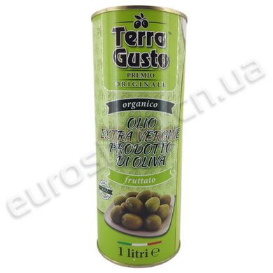 Олія оливкова Terra Gusto Organico 1 л 6262651 фото Деліціо фуд