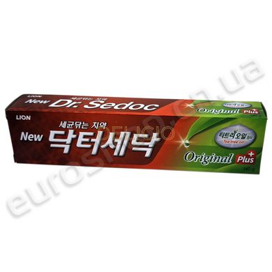 Протизапальна зубна паста Dr. Sedoc Original Олія чайного дерева 140 г 005132 фото Деліціо фуд