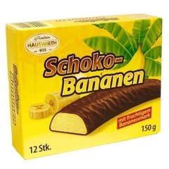 Бананове суфле в шоколаді Hauswirth Schoko-Bananen 150 г 6269322 фото Деліціо фуд