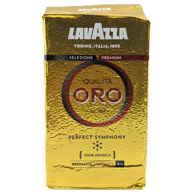 Кава мелена Lavazza Qualita Oro 250 г (100% Арабіки)