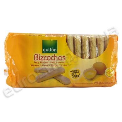 Печиво Gullon Savoiardi Bizcocho 200 г 6262412 фото Деліціо фуд