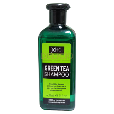 Живильний шампунь XHC - Green Tea 400 мл (Великобритания) 000978 фото Деліціо фуд