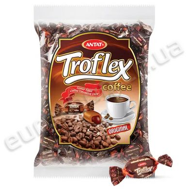 Цукерки жувальні "TROFLEX" з кавовим смаком 1000гр. 6261040 фото Деліціо фуд