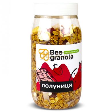 Гранола Bee Granola - Полуниця 250г 6268554 фото Деліціо фуд