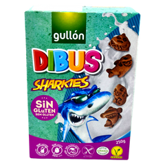 Печиво GULLON Dibus Sharkies 250 г 6263392 фото Деліціо фуд