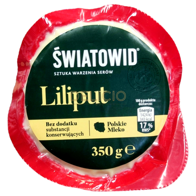 Сир Swiatowid Liliput 350 г 6260368 фото Деліціо фуд