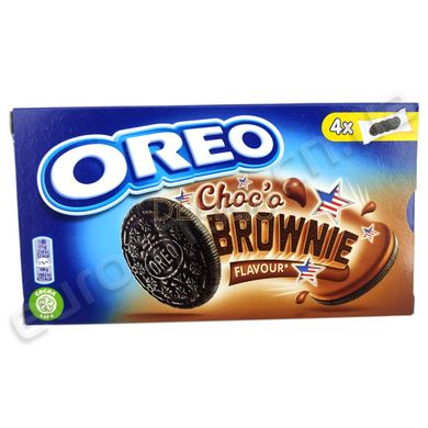 Печиво OREO Choc'o Brownie 176 г 6264677 фото Деліціо фуд