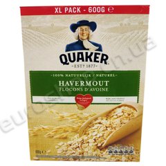 Вівсяні пластівці Quaker Granen Havermout XL pack 600 г