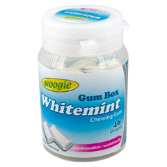 Жувальна гумка Woogie Whitemint без цукру 64,4г	 6269178 фото Деліціо фуд