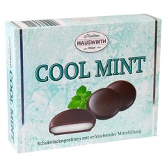 Шоколадні цукерки з м'ятною начинкою Hauswirth Cool Mint 135 г 6269692 фото Деліціо фуд