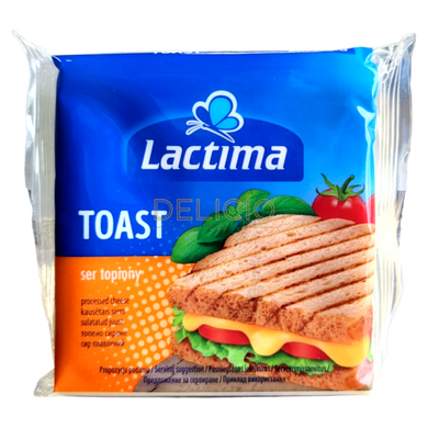 Сир тостовий Lactima Toast 130 г 6261061 фото Деліціо фуд