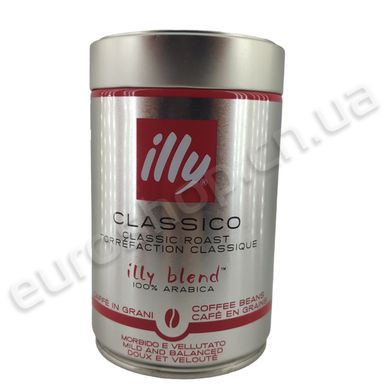 Кава в зернах illy Classico 250 г (100% Арабіка)