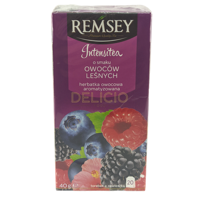 Фруктовий чай Remsey Intensitea - Лісові ягоди (40 г \ 20 шт) 6263156 фото Деліціо фуд