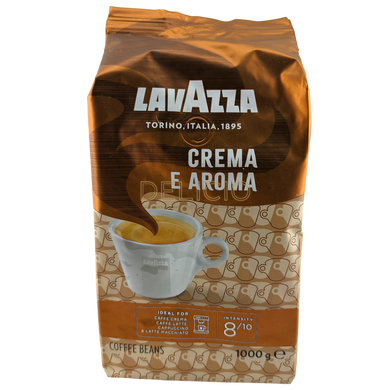 Кава в зернах Lavazza Crema e Aroma 1 кг (коричнева)