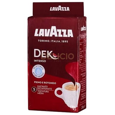 Кава мелена без кофеїну Lavazza Dek Intenso 250 г