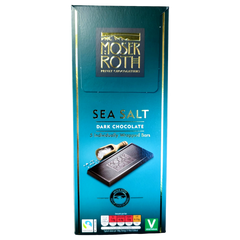 Шоколад Moser Roth Sea Salt Dark Chocolate 125 г 6270029 фото Деліціо фуд