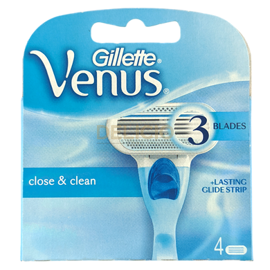 Картриджі змінні жіночі Gillette Venus 3 1 шт 003164 фото Деліціо фуд