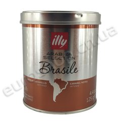 Кава мелена illy Brazil 125 г