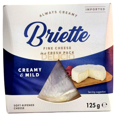 Сир Briette Creamy&Mild Kaserei 60% 125г 6269918 фото Деліціо фуд